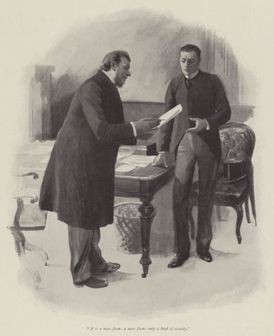 Il patto di cinque anni, di Walter Besant da Amedee Forestier